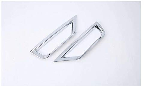 2 x ABS-Chrom-Front-Nebelscheinwerfer-Verkleidung für T-Roc 2018, 2019, 2020.