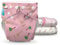 Sophie La Girafe 3 Windeln, 6 Einsätze, Einheitsgröße, Hybrid AIO (Pink)