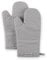 KitchenAid Oven Mitt Set, Cotton, Gray, 7x12.5