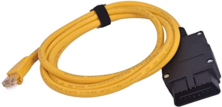 AntiBreak Ethernet enet obd2 Kabel rj45 E-SYS Adapter 2M Compatible f Serie BMW
