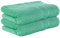 StickandShine 2er SET Premium Frottee Badetuch 100x150 cm in smaragdgrün in 500g/m² aus 100% Baumwolle