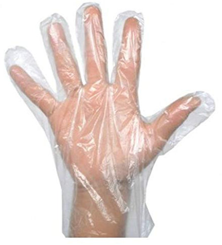 1000 Durchsichtige Handschuhe Einweg Große - Dieselhandschuhe Einweg - Lebensmittel Handschuhe Küche - Einweghandschuhe L - Handschuhe Haare Färben Zubehör - Handschuhe Lebensmittelecht Latexfreie