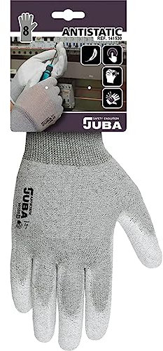 Juba G, nailon y carbono sin costuras con recubrimiento de PU en palma - SIZE: 8