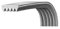 Courroie 61402 pour Lave linge FAR, HAIER, INDESIT