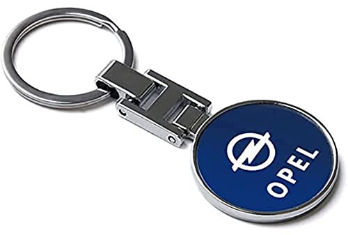 Schlüsselanhänger, für Opel Insignia Astra Meriva Zafira Movano Mokka Adam Kratzfest Rostfrei Männer Frauen Schlüsselanhänger Zubehör,A