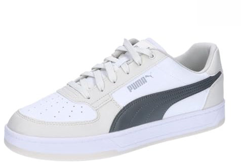 PUMA Unisex CAVEN 2.0 Sneaker, Vapor Gray White-Shadow Gray, 37 EU