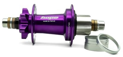 Hope Pro 5 Trial/Singlespeed Hinterradnabe purple 32 Loch - 135 mm Bolt In