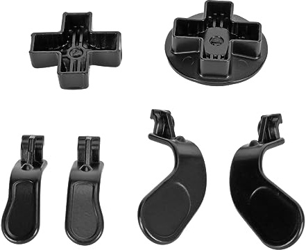 Sxhlseller 2024 Upgrade Game Controller Metall D-Pads Ersatz für One Series 2, Universelle Edelstahl-Gamepad-Teile, Modell 1797
