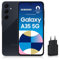 Samsung Galaxy A35 5G, Smartphone Android, 128 Go, Chargeur Secteur Rapide 25W Inclus [Exclusivité Amazon], Smartphone déverrouillé, Bleu Nuit, Version FR