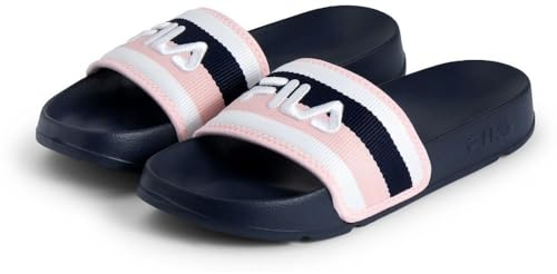 FILA Donna Morro Bay Stripes Slipper WMN Sandali Ciabatte, Fila Rosa in polvere, 38 EU