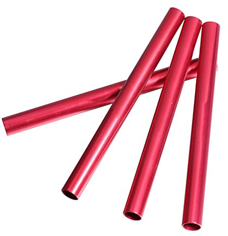 ZAWELIYO 4 Stück Zeltstangen-Reparaturrohr-Werkzeuge aus Aluminiumlegierung, Tolles Zubehör für den Außenbereich, Schnelle Reparatur, Camping-Zubehör für Durchmesser 7,9–8,5 Mm