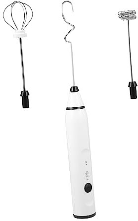 CIYODO Electric Frother Hand-held USB Stainless Steel Whisk for Drink Mixer Automatic Paint Mixer for Model Paint