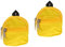 SAFIGLE 2stücke Mini Doll Backpack Polyester Dekorativer Schulranzen Für Puppen Lebendige Farben Zubehör Für Puppenhäuser Und Fotoshootings