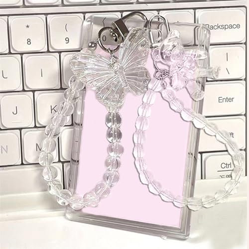 SKDFHOD Transparente Kartenhalter, Kpop Photocard Holder, Acrylic Photocard Holder Ausweishalter Kartenhalter Ausweishülle ID Card Holder Abzeichen Buddy Kit für Kreditbrief Bankkarte Studentenausweis