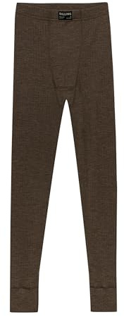 DILLING Men's merino wool long johns without fly