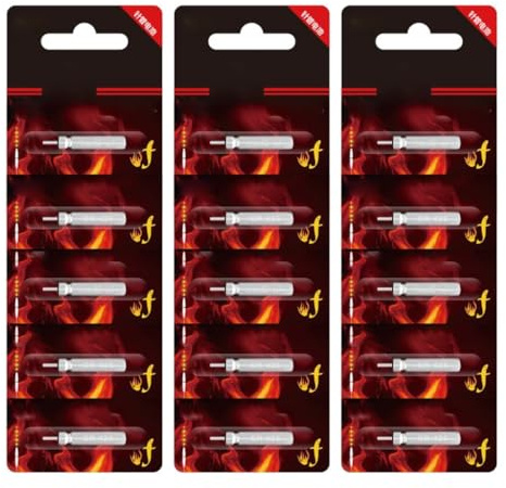 Xuanxi Lot de 5/10/15/20 piles au lithium CR425 25 mAh pour la pêche, lumière de nuit 3 V, longue durée d'utilisation