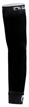 Lurbel Brave Kompressionsmanschetten für Radsport, Thermo-Arme, Unisex, Schwarz , M