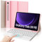 IVEOPPE Funda Teclado Samsung Galaxy Tab S10 FE 2025/S9 FE 10.9/S9 11 2023 con Touchpad, Teclado Bluetooth con trackpad, Magnéticamente Desmontable QWERTY Español Ñ, Rosa