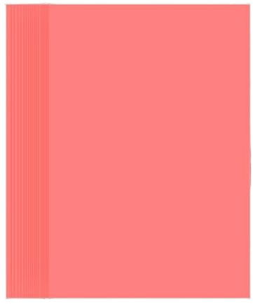 50 Blatt farbiges Kopierpapier, A4, 70 g, doppelseitiges Druckerpapier zum Drucken von Einladungen, Basteln, fluoreszierendes Rosa
