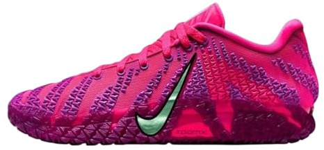 Nike Ja 3 Men's Basketball Shoes, Hyper Pink/Black/Viotech/Mint Foam, 8 UK