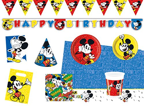 Procos 10118239 - Kinderpartyset Disney Mickey Mouse