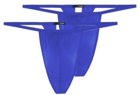 HOM - Plume - String - 2er Pack (L Blau)