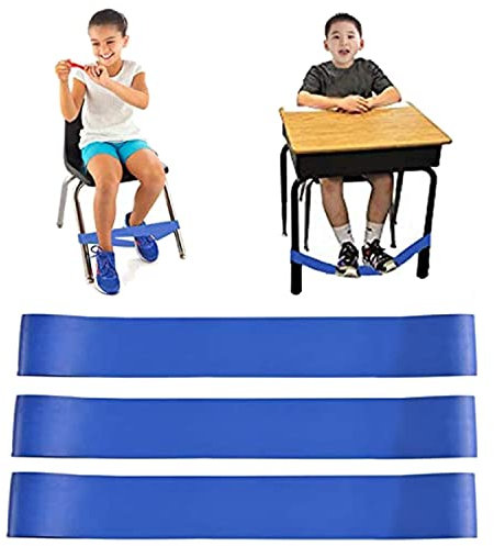 Chair Bands for Kids with Fidgety Feet, Alternative Seating in Classrooms, for Kids with Sensory ADHD ADD Autism and Sensory Needs