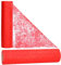 AmaCasa Tischläufer Rot (30 cm x 25 m) – Hochwertiges Vliesband für stilvolle Tischdekoration bei Hochzeiten, Geburtstagen & besonderen Anlässen