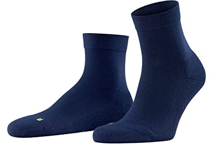 FALKE Unisex Kurzsocken Cool Kick U SSO Weich atmungsaktiv schnelltrocknend einfarbig 1 Paar, Blau (Marine 6120), 37-38