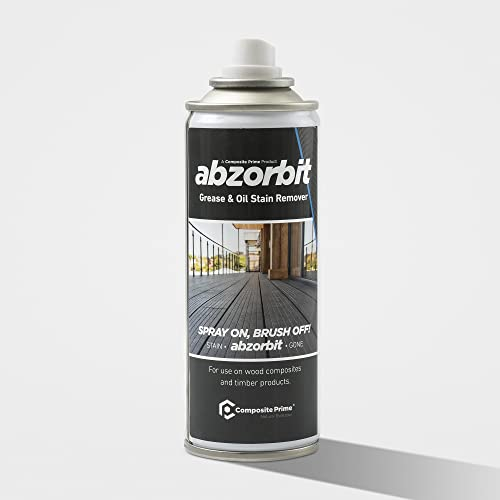 Abzorbit | Holz- und Verbunddeckreiniger | Fett- und Ölfleckenentferner | Einfach sprühen und bürsten