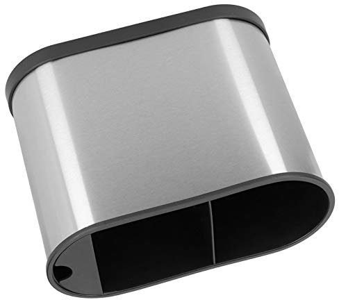 Cutlery Rack, Utensil Holder with Detachable Accessory for Organizing Spoons, Knives, Folks, Spatulas and more