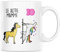 Vulfire Tazza in Ceramica Le Altre Mamme, Io. Idea Regalo Unicorno Super Mamma, Tazza Colazione Personalizzata, Divertente (Bianco)