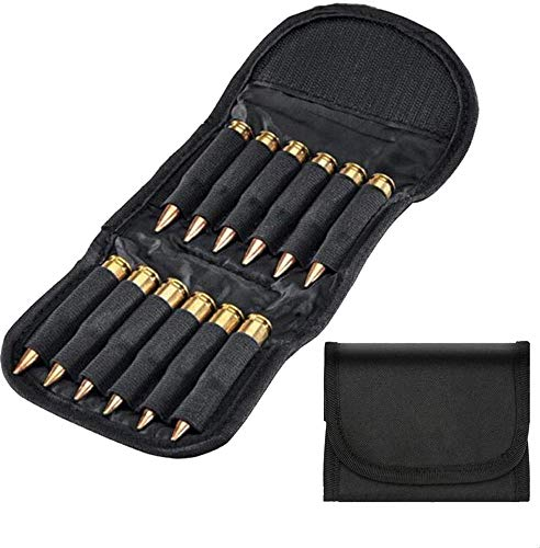 ACEXIER 12 Rotondo Pieghevole Porta Munizioni Borsa Da Cintura Pistola Proiettile Supporto Fucile Da Caccia Proiettile Cartuccia Carrier Imbottito Supporto Molle Shell Pouch