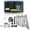 Lectura digital de 3 ejes Set, pantalla DRO Lectura digital, escala lineal de 0-1000 mm, función múltiple para torno, alta frecuencia de escaneo, para fresadora, amoladora, etc. 110-240 V