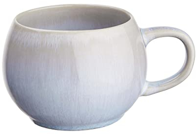 BUTLERS Keramik Tasse mit Henkel | Cappuccino- und Kaffeetasse 350 ml mit reaktiver Glasur
