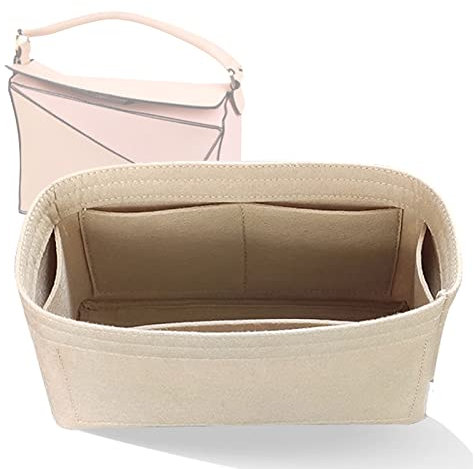 Lckaey Geldbörse Organizer für Loewe Puzzle Tasche Organizer kleine Puzzle Tasche Organizer Einsatz 3066khaki-mini