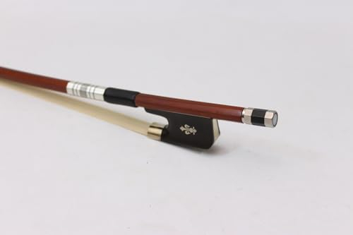 YoungMonic 3/4 aufrecht kontrabass bogen für string bass bögen deutschland französischen stil natual mongolei bogen haar ebenholz frosch perle inlay