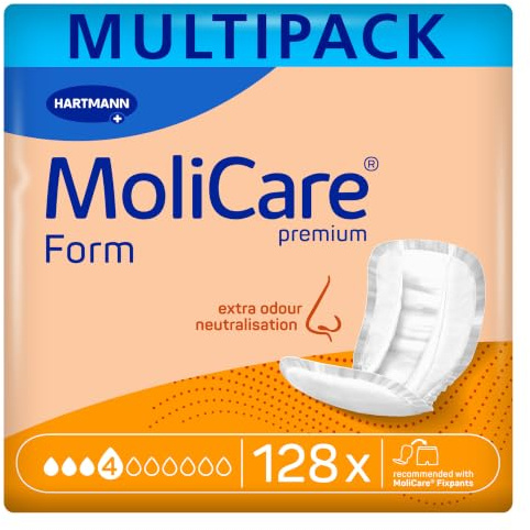 MoliCare premium Form 4 Tropfen Inkontinenzeinlagen | 4 x 32 St.