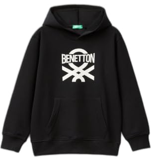 United Colors of Benetton Unisex Kinder C/CAPP. M/L 3j68c203n Kapuzenpullover (1er Pack)