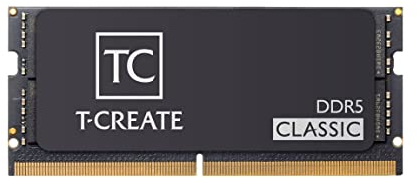 TEAMGROUP T-Create Classic DDR5 SODIMM 16GB 5600MHz (PC5-44800) CL46 Módulo de memoria RAM para portátil - CTCCD516G5600HC46A-S01