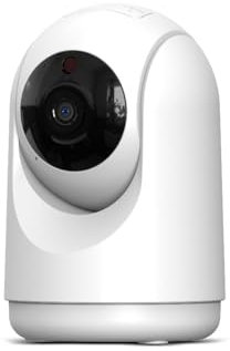 energeeks Sentinel III - Cámara Vigilancia WiFi Interior - 360º 1080p Full HD 2MP - Detección Movimiento-Ruido - Audio Bidireccional - Almacenamiento SD/Nube/NVR - Compatible Alexa Google Home y App