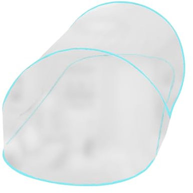 Walopola Zanzariera Pieghevole 200x80x56cm Per Letto Singolo, Campeggio, Viaggio - Portatile, Leggera, Rete Antimosche Per Sacco A Pelo Ultraleggero