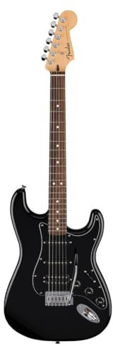 Fender Standard Stratocaster HSS Black E-Gitarre