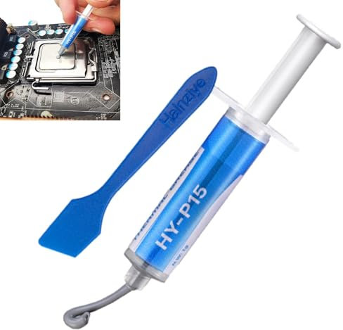 Graisse pour pâte thermique - Pâte thermique pour processeur | Processeur à pâte thermique | Graisse thermique en pâte CPU avec des performances extrêmes | Application sécurisée | Pâte de dissipateur