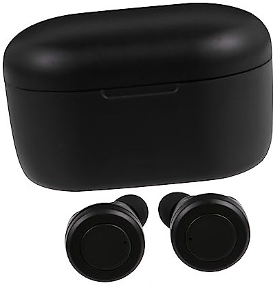 Homoyoyo 1 Set Di Auricolari Mini Auricolari Cuffie Wireless Auricolari Invisibili Cuffie Sportive Auricolari In-Ear In Plastica Neri
