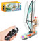 XstarG Ferngesteuertes Boot, RC Boot mit LED-Licht für Pools und Seen, 2,4 GHz Ferngesteuerte Boote 10km/h RC Speedboot Selbstaufrichtung Rennboot, Poolspielzeug Boote für Kinder & Erwachsene