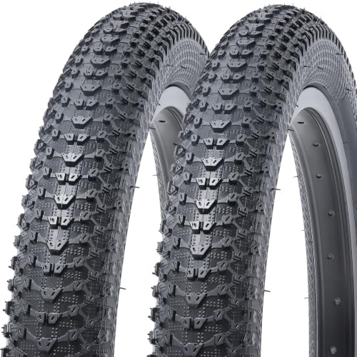 MetersGod 2 Neumáticos De Bicicleta De 16 X 2,125 Pulgadas, 16 X 2,10, 16 X 2,125, 16 X 2,25, Plegables, Compatible Con Montaña/De Carretera/Bicicleta Urbana, Cubierta De Bicicleta 57-305