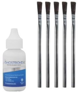 Scruffy Hair & Co. Bundle - Ghostbond XL 1.3oz 5 Disposable application brushes