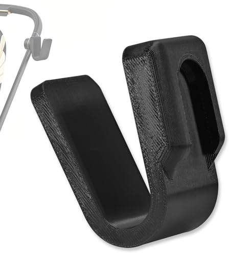 Kinderwagen Haken für Cybex Taschen Halterung - Kinderwagenhaken für Cybex Priam Beezy, Haken Kinderwagen Zubehör für Wickeltasche und Einkaufstasche, Stroller Accessories, Taschenhalterung, Schwarz