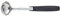 MasterClass Catering-Quality Stainless Steel Sauce Ladle with Nylon Handle, 28 cm (11) - Black